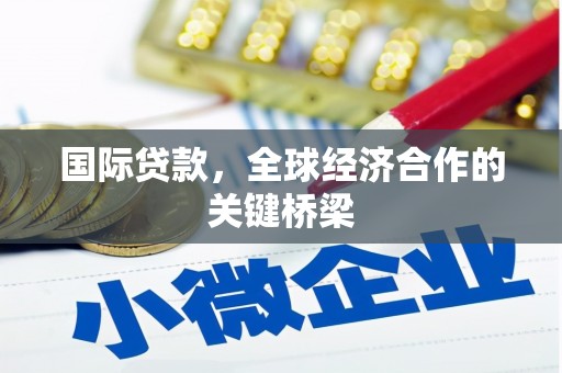 望安国际贷款，全球经济合作的关键桥梁