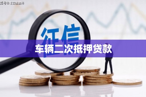 望安车辆二次抵押贷款