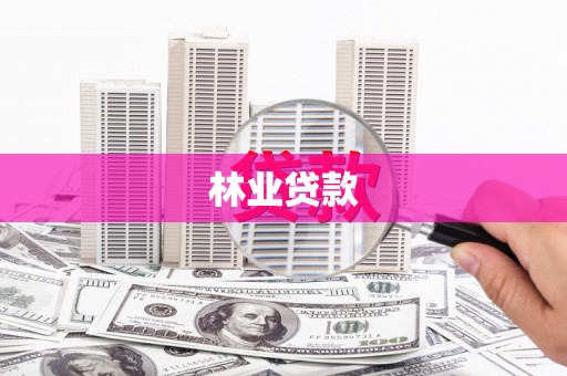 望安林业贷款