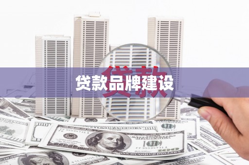 望安贷款品牌建设