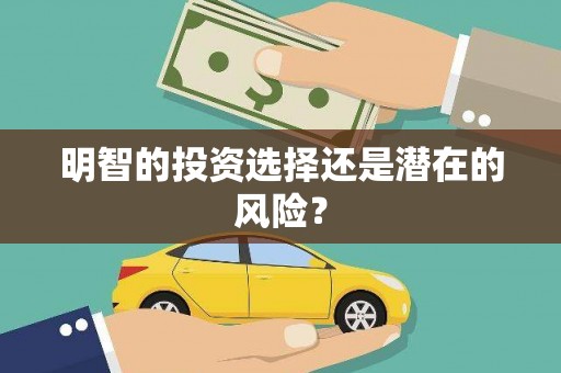 望安明智的投资选择还是潜在的风险？