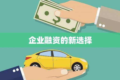 望安企业融资的新选择