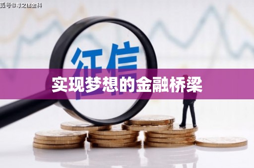 望安实现梦想的金融桥梁