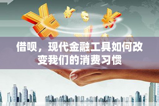 望安借呗，现代金融工具如何改变我们的消费习惯
