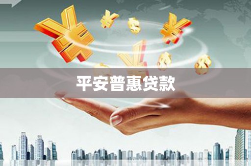 望安平安普惠贷款