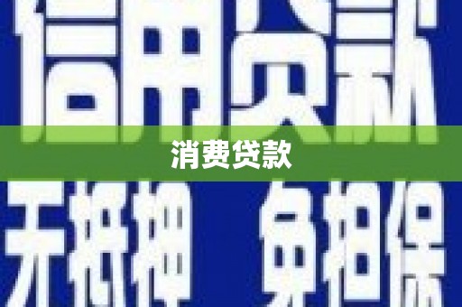 望安消费贷款