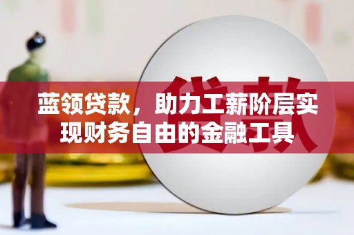 望安蓝领贷款，助力工薪阶层实现财务自由的金融工具