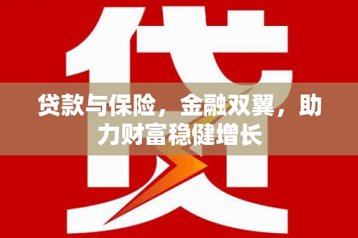 望安贷款与保险，金融双翼，助力财富稳健增长