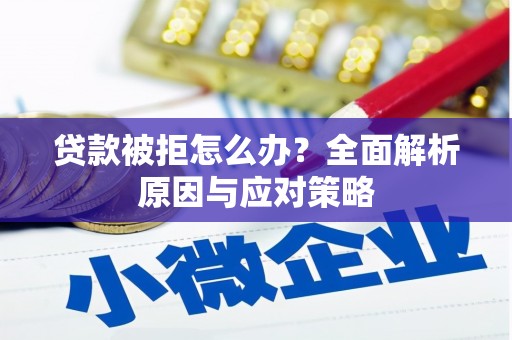 望安贷款被拒怎么办？全面解析原因与应对策略