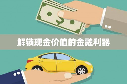 望安解锁现金价值的金融利器